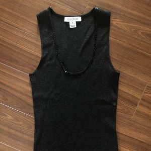 White House Black Market Sparkly tank with sequins